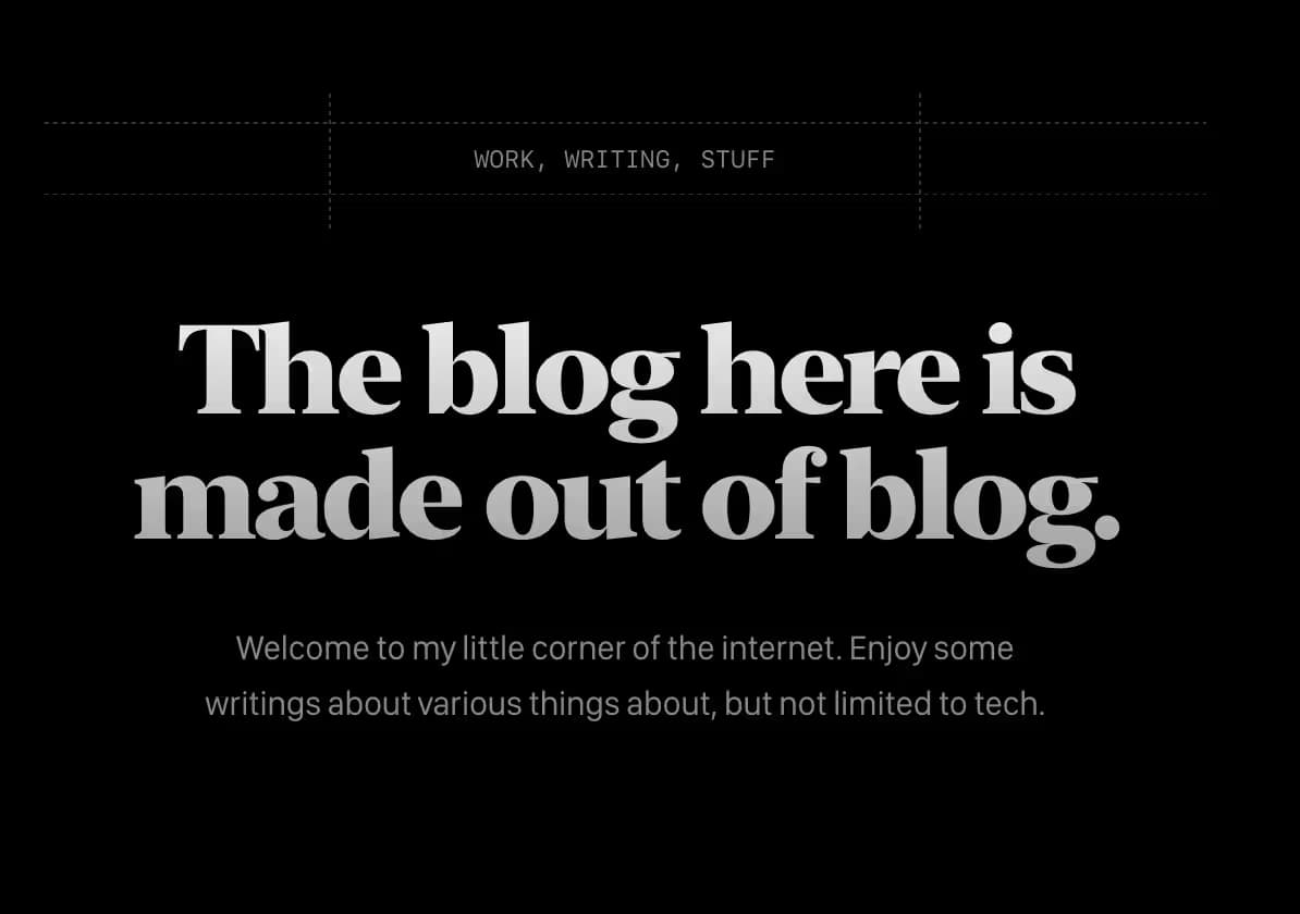 New version of website